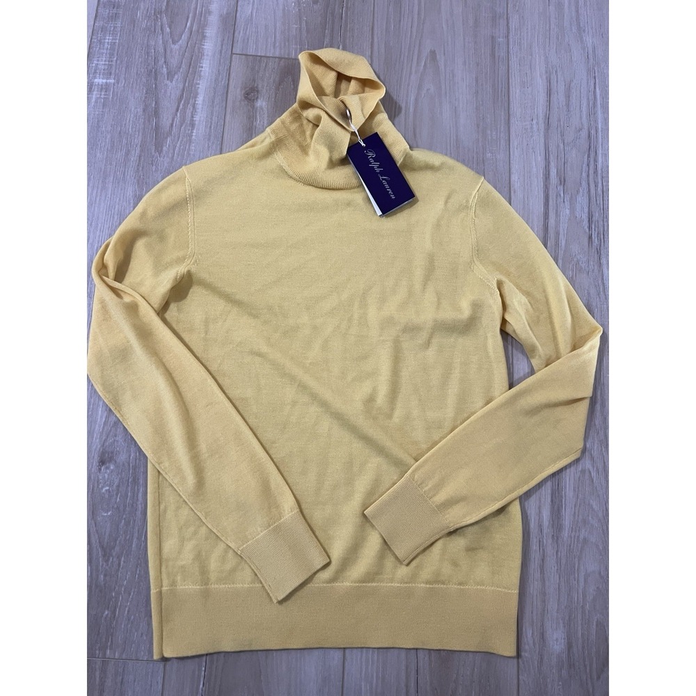 ralph lauren purple label women turtleneck Sweater Cashmere Size S
